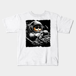 Spaceman Garfield 1 Kids T-Shirt